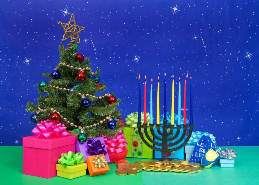Merry Christmas & Happy&nbsp;Hanukkah!